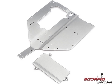 Losi Baja Rey: Podwozie, osłona silnika Losi Baja Rey: Podwozie, osłona silnika / LOS231010