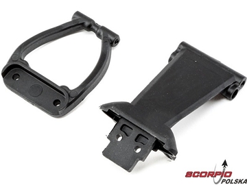 Losi Rock Rey: Zderzak przedni, płoza Losi Rock Rey: Zderzak przedni, płoza / LOS231021