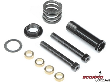 Losi Tenacity: Słupki sterowania z akcesoriami Losi Tenacity: Słupki sterowania z akcesoriami / LOS231027