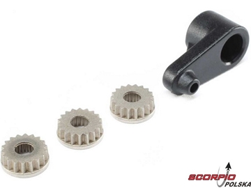 Losi Baja Rey/Rock Rey: Dźwignia serwa z wkładem Losi Baja Rey/Rock Rey: Dźwignia serwa z wkładem / LOS231038