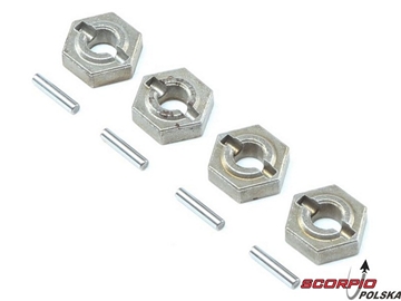 Losi Tenacity: Sześciokąty kół (4) Losi Tenacity: Sześciokąty kół (4) / LOS232031