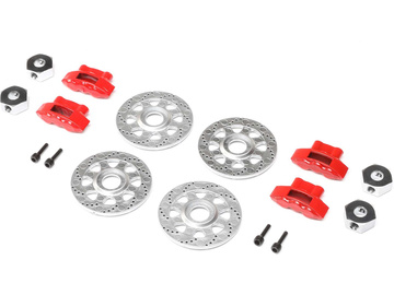 Losi makiety hamulców tarczowych, piasty kół (4): RZR Rey Losi makiety hamulców tarczowych, piasty kół (4): RZR Rey / LOS232076