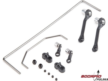 Losi Baja Rey: Cięgna P/T Losi Baja Rey: Cięgna P/T / LOS234006