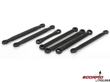 Losi TEN MT: Zestaw napinaczy geometrii Losi TEN MT: Zestaw napinaczy geometrii / LOS234010