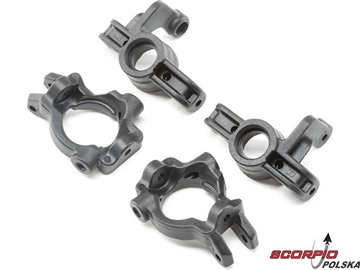 Losi Tenacity: Zwrotnice z mocowaniem przednie / LOS234018
