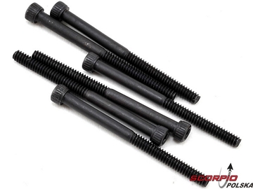 Losi śruba Cap Head 4-40 x 1 1/2 (6) Losi śruba Cap Head 4-40 x 1 1/2 (6) / LOS235016