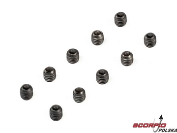 Losi Śruba Cup Point M3x4mm (10) / LOS235026