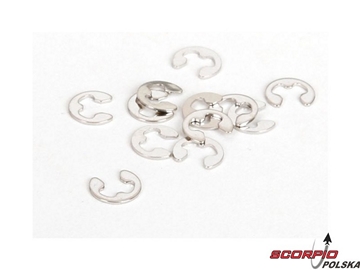 Losi E-klipsy 2.5mm (12) Losi E-klipsy 2.5mm (12) / LOS236000