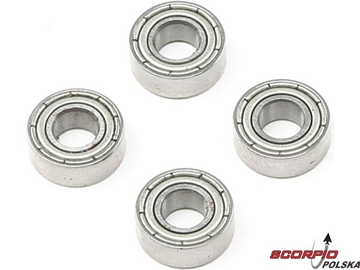 Losi Łożysko kulkowe 5x11x4mm (4) Losi Łożysko kulkowe 5x11x4mm (4) / LOS237002