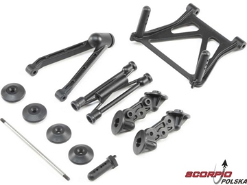 LST 3XL-E: Mocowanie tylne karoserii obrotowe LST 3XL-E: Mocowanie tylne karoserii obrotowe / LOS240010