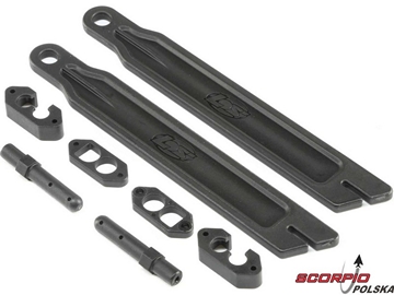 LST 3XL-E: Listwa akumulatora, mocowanie konektora EC5 LST 3XL-E: Listwa akumulatora, mocowanie konektora EC5 / LOS241019