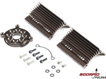 LST 3XL-E: Łoże silnika z radiatorem LST 3XL-E: Łoże silnika z radiatorem / LOS242021