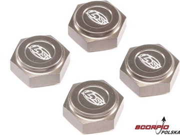 LST 3XL-E: Nakrętka koła 17mm osłonięta / LOS242026