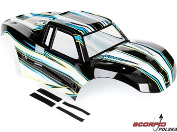 MTXL: Karoseria pomalowana czarna MTXL: Karoseria pomalowana czarna / LOS250013