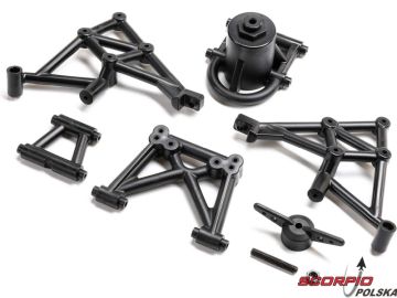 Losi klatka tylna: 8X SLN / LOS250056