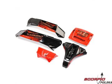 Losi panele karoserii pomalowane: 8X SLN Losi panele karoserii pomalowane: 8X SLN / LOS250063