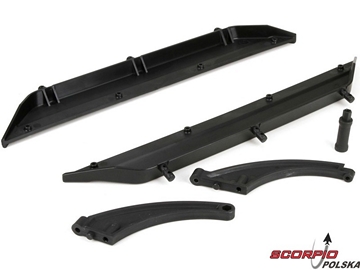 DBXL 1:5: Boczne zderzaki i klamry podwozia DBXL 1:5: Boczne zderzaki i klamry podwozia / LOS251010