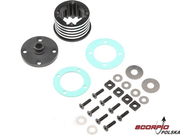 Losi DBXL-E: Łoże dyferencjału dural (1) Losi DBXL-E: Łoże dyferencjału dural (1) / LOS252066