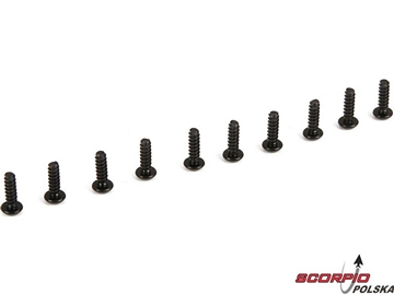 DBXL 1:5: Komplet śrub 3x10mm (10) DBXL 1:5: Komplet śrub 3x10mm (10) / LOS255005