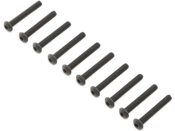 Losi Śruba półokrągła główka M4x30mm (10) / LOS255011