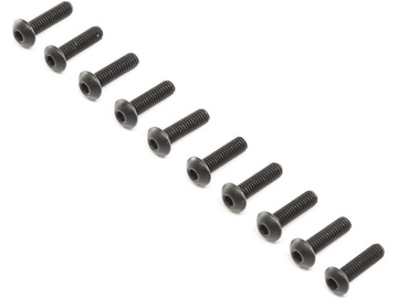 Losi Śruba półokrągła główka M4x14mm (10) / LOS255014