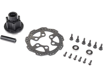 Losi piasta przednia kompletna, zestaw: PM-MX Losi piasta przednia kompletna, zestaw: PM-MX / LOS262013