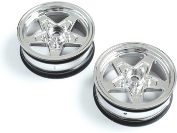 Losi felga przednia, chrom (2): 22S Drag / LOS43045