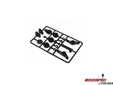 Steering. Servo Saver & Mounts: XXX-S / LOSA1540
