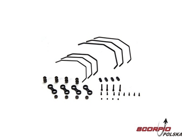 Sway Bar Set: 8B.8T / LOSA1750