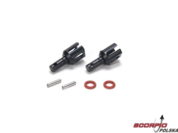 Wyjścia dyferencjału śr HD odciążone (2): 8B.8T Wyjścia dyferencjału śr HD odciążone (2): 8B.8T / LOSA3554