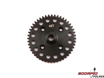 Center Diff 48T Spur Gear. Lightweight: 8B/8T / LOSA3556