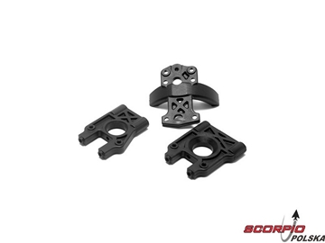 Center Differential Mount & Brace Set: 8B 2.0 / LOSA4420