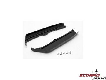 Chassis Guard Set: 8B 2.0 Chassis Guard Set: 8B 2.0 / LOSA4432