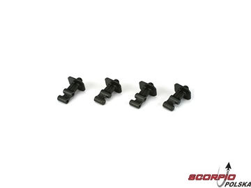 Body Mount Set: 8T / LOSA4436