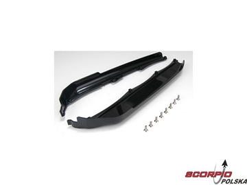 Chassis Guard Set: 8T 2.0 / LOSA4438