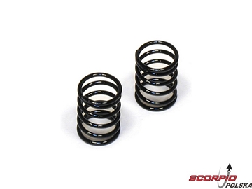 1" Spring 25.0 Rate.Black / LOSA5110