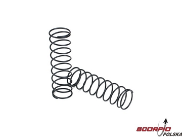 15mm Springs 3.1" x 3.4 Rate. Black: 8B / LOSA5459