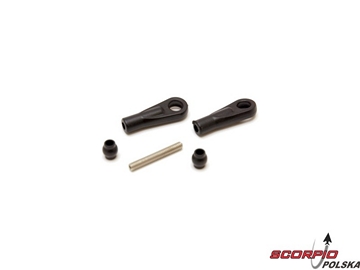 HD Steering Link Set: 8B 2.0 / LOSA6045