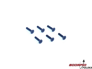 4-40 x 1/2" FH Screws (6) / LOSA6220