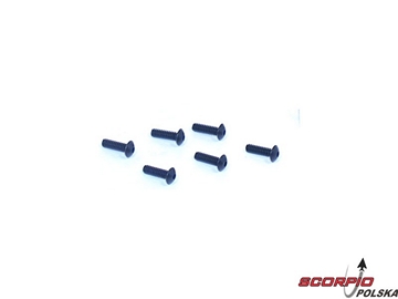 4-40 x 3/8 Button Head Screws / LOSA6229