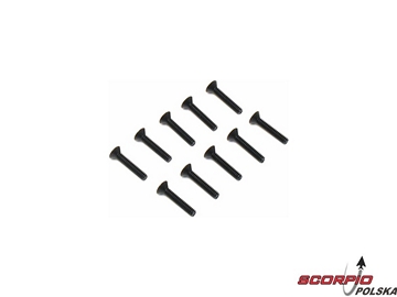 4-40 x 5/8" FH Screws (10) 4-40 x 5/8" FH Screws (10) / LOSA6233