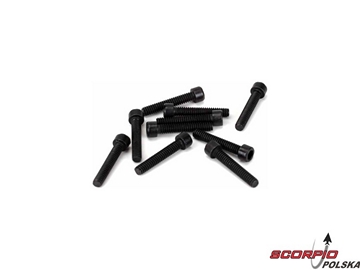 2-56 x 1/4" Caphead Screws(10) / LOSA6254