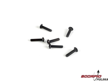 4-40 x 1/2 Button Head Cap Screw (6) 4-40 x 1/2 Button Head Cap Screw (6) / LOSA6256