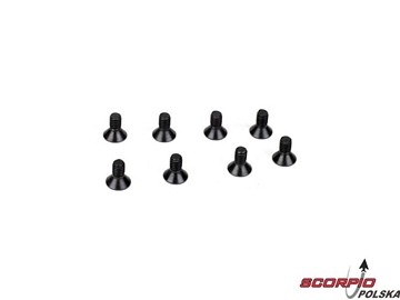 8-32 x 3/8" FH Screws (8) / LOSA6264