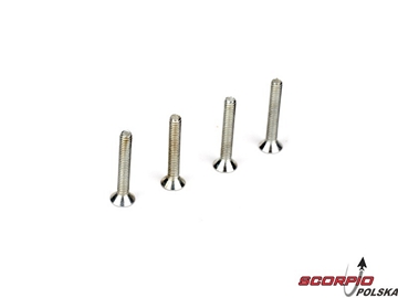 5-40 x 7/8" FH Screws (4) 5-40 x 7/8" FH Screws (4) / LOSA6273