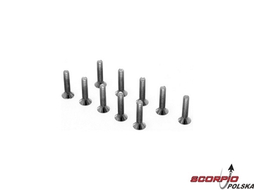 5-40 X 5/8" Flat Head Screws (10) / LOSA6275