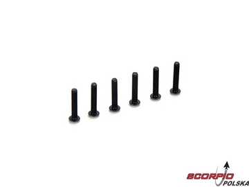 4-40 x 5/8" Flat Head Screw (6) / LOSA6283