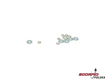3.6 x 10mm Washers (6) 3.6 x 10mm Washers (6) / LOSA6355