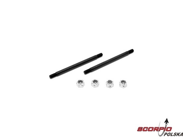 Outer Hinge Pins. 3.5mm: 8B 2.0 Outer Hinge Pins. 3.5mm: 8B 2.0 / LOSA6503