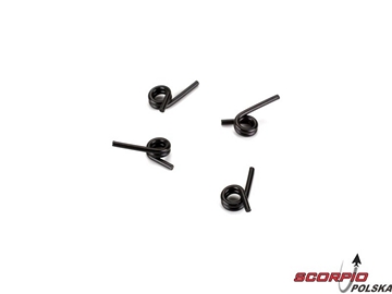 Clutch Springs. Black(4): 8B. 8T / LOSA9112